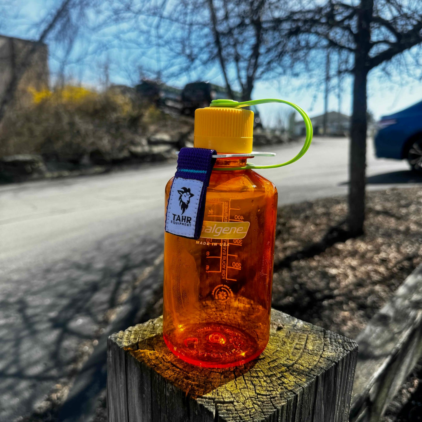 Cap Strap for Nalgene Bottles