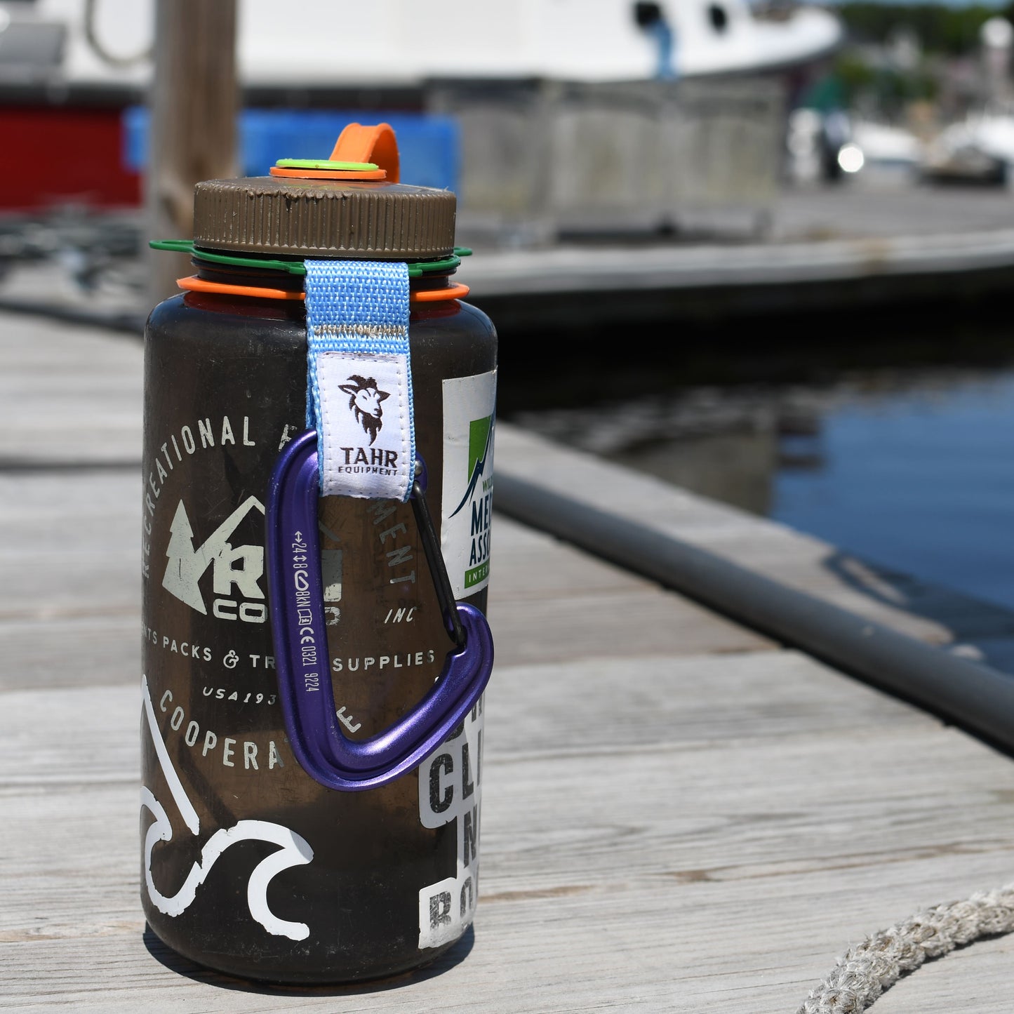 Cap Strap for Nalgene Bottles